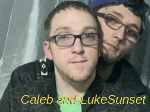 Caleb_and_LukeSunset